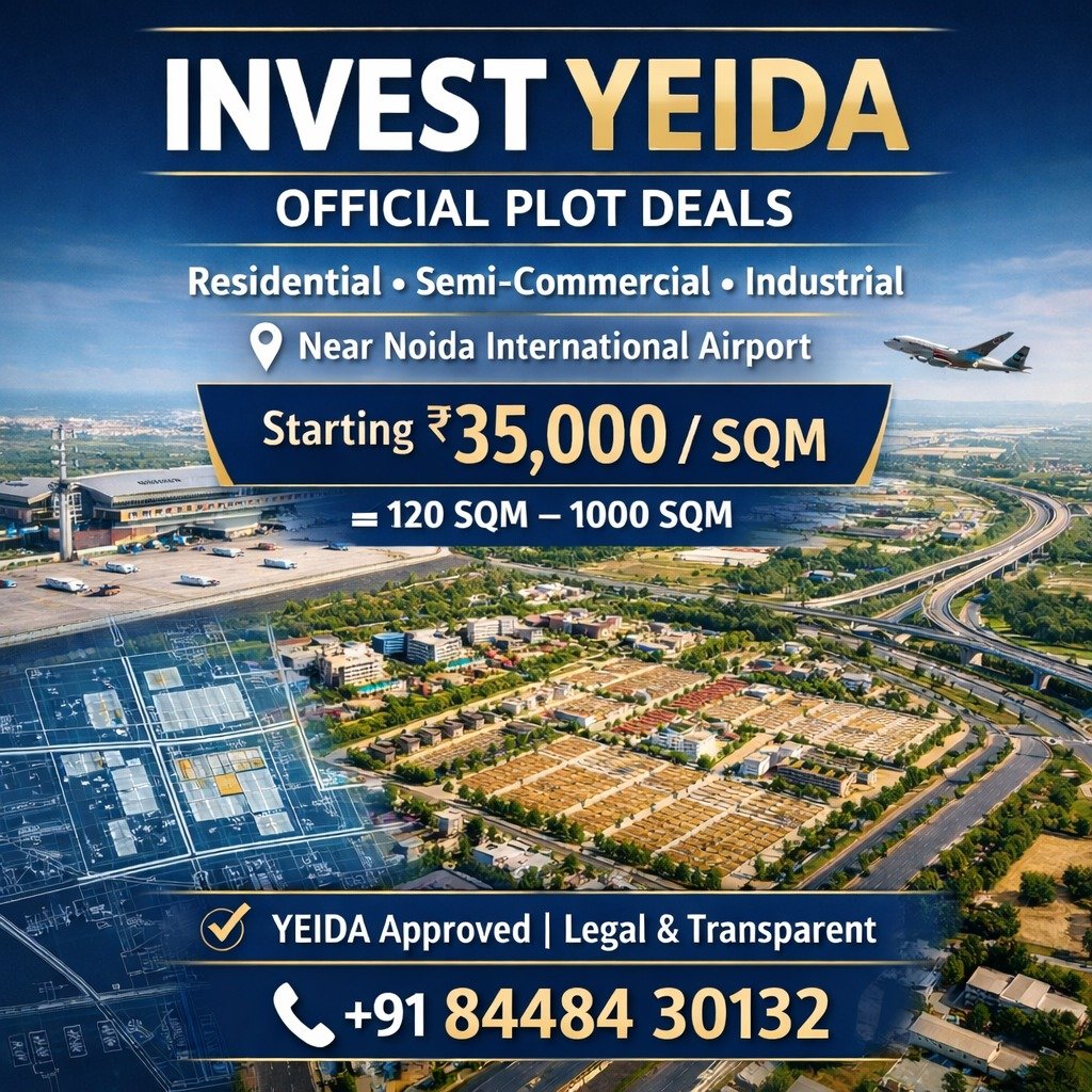 Semi Commercial Plot on Yamuna Expressway